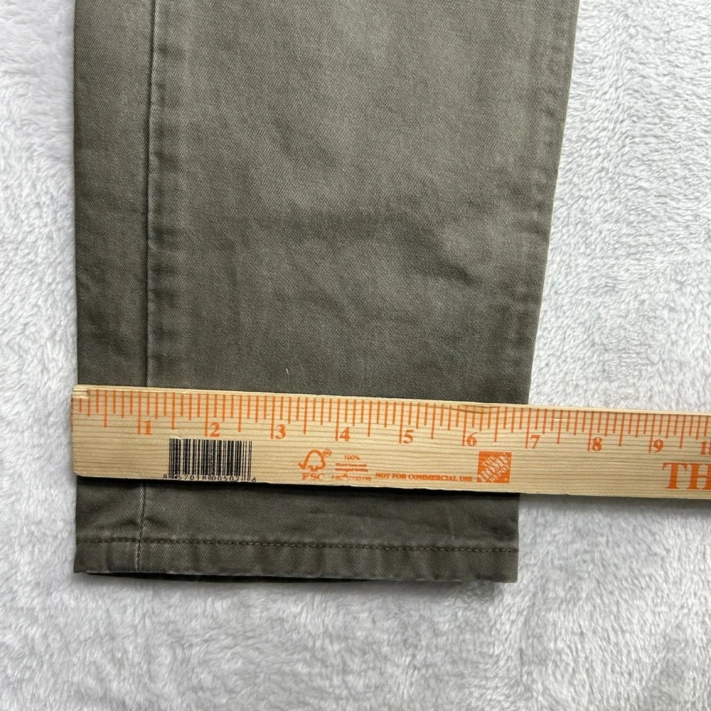 Levi's Slim Fit Chino Pants Men Olive Green Cotton Twill Classic Pockets - 29X30